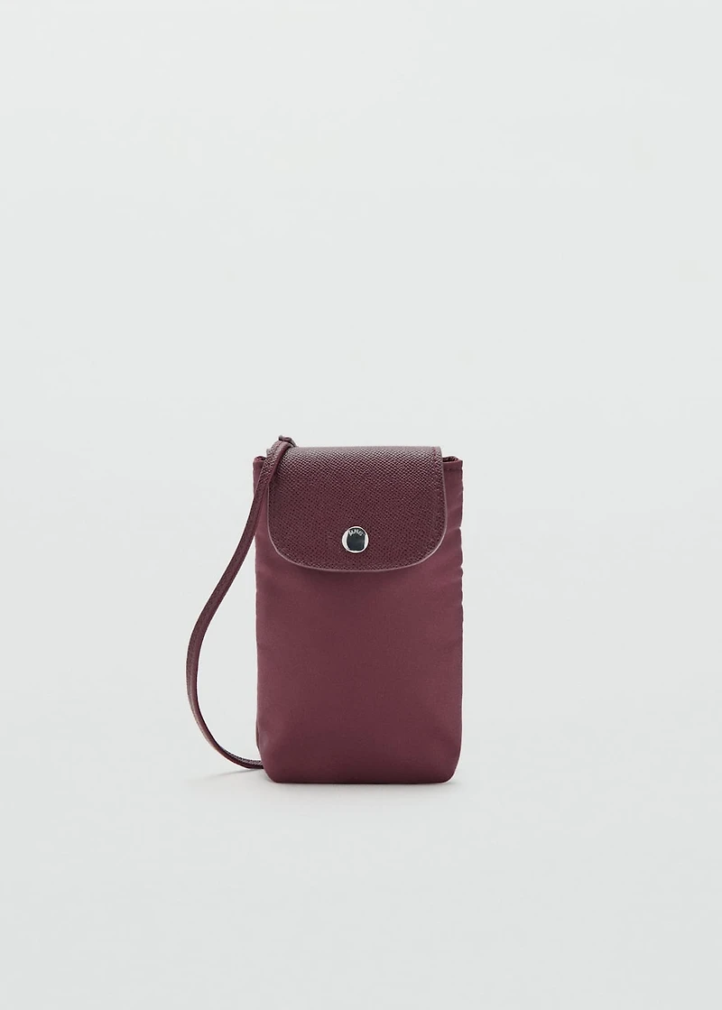 Combined nylon cell phone case