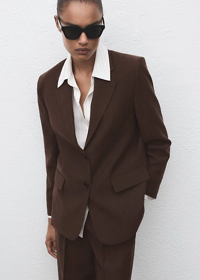 Lyocell suit jacket