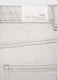 Mid-rise balloon jeans