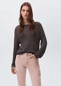 Studded skinny cargo jeans