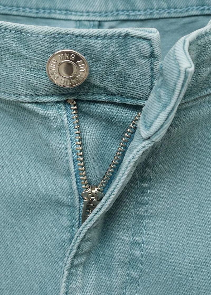 Flared cargo jeans
