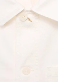 100% cotton jacket with pockets