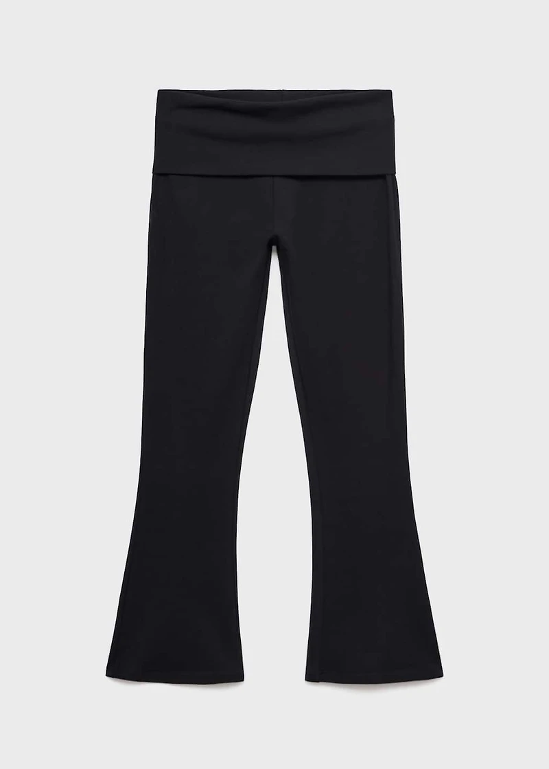 Flared leggings