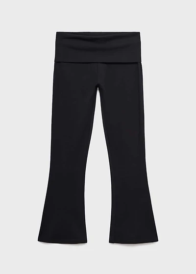 Flared leggings