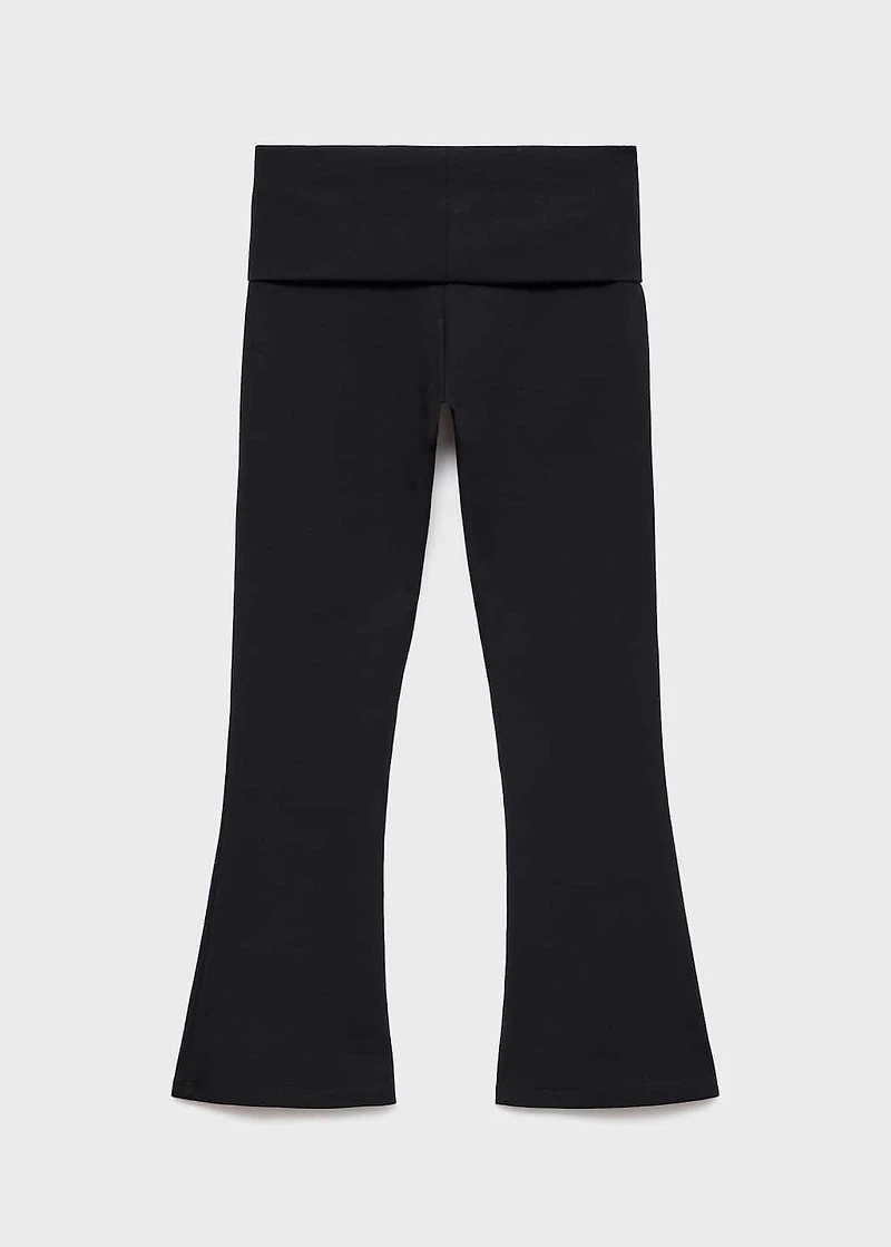 Flared leggings