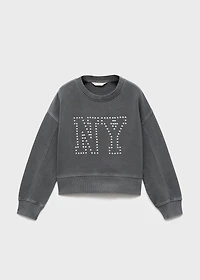 Studded sweatshirt