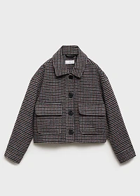 Tweed wool coat