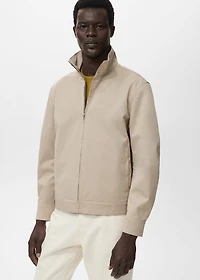 Zipper cotton jacket