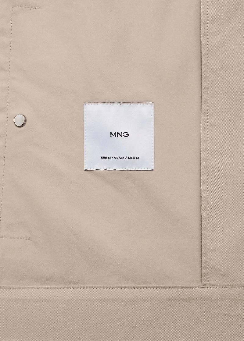 Zipper cotton jacket