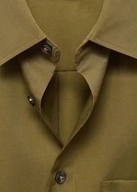 100% lyocell shirt with pocket