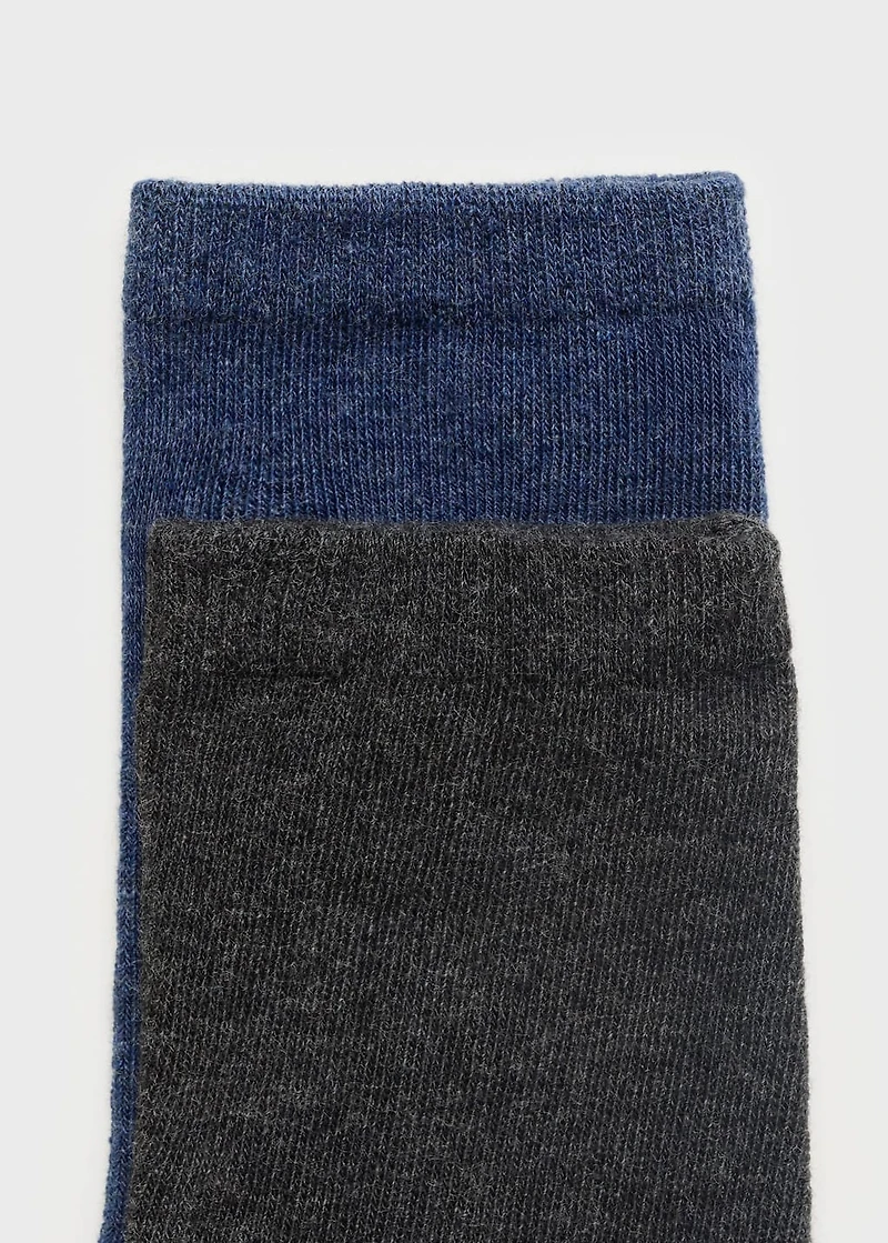 2 pack patterned socks