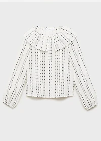 Babydoll collar blouse