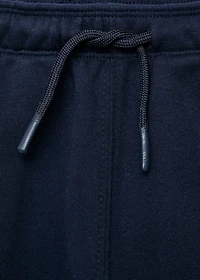 Joggers with side stripe