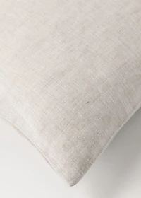 Washed linen children’s duvet cover with hemstitch for 90 cm bed