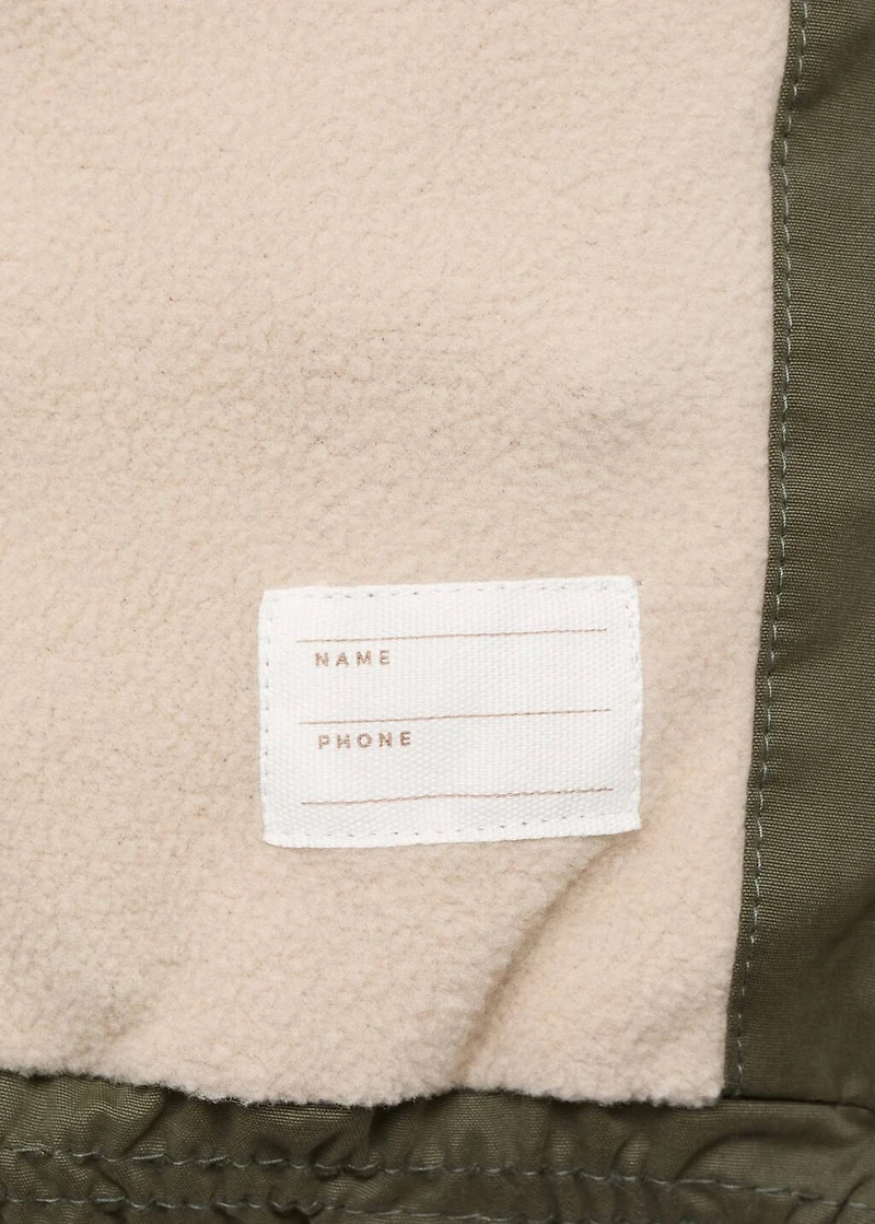 Hood quilted coat