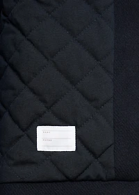 Hooded wool coat