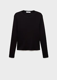 Long sleeve cotton t-shirt
