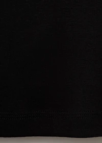 Long sleeve cotton t-shirt