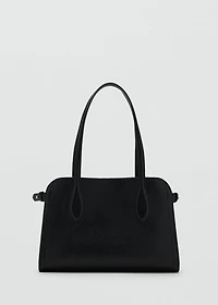 Small bag with pebbled leather effect