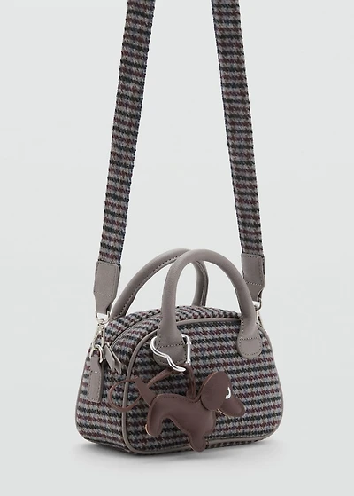 Gingham check bag