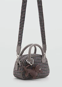 Gingham check bag