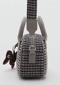 Gingham check bag