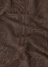 Jacquard floral-print straight pants