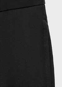 Regular-fit pleated pants