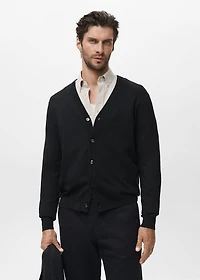 100% merino wool cardigan