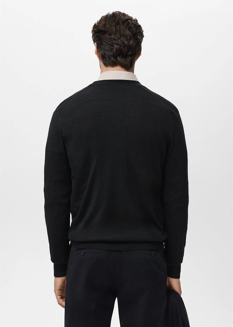 100% merino wool cardigan