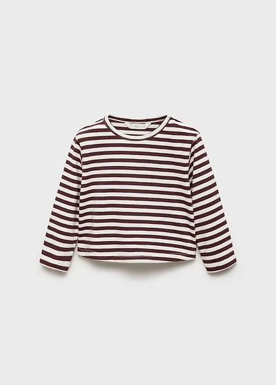 Striped cotton T-shirt