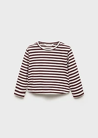 Striped cotton T-shirt