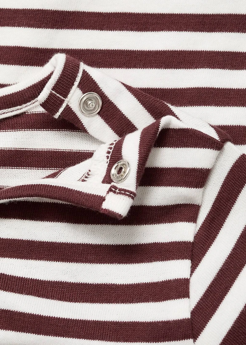 Striped cotton T-shirt