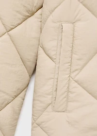 Pocket quilted jacket