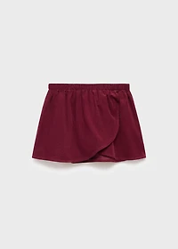 Cotton corduroy skirt