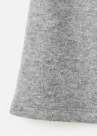Knitted A-line skirt