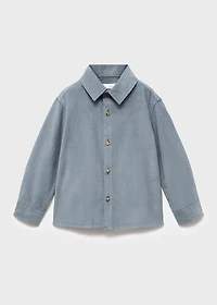 Corduroy cotton shirt