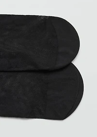 Fine jacquard stockings