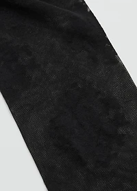 Fine jacquard stockings