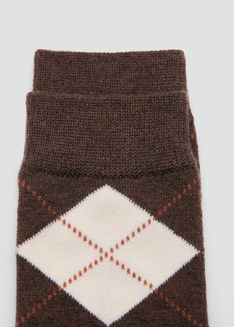 Argyle socks