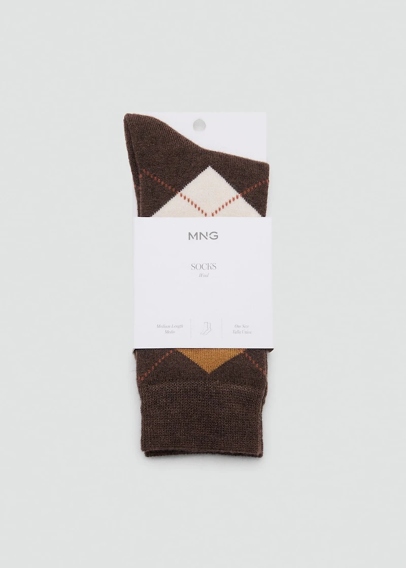 Argyle socks