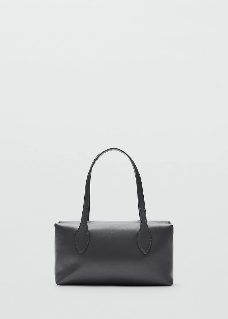 Quilted leather shoulder bag