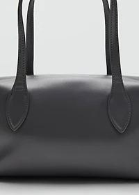 Quilted leather shoulder bag
