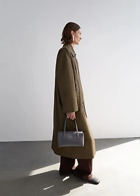 Quilted leather shoulder bag