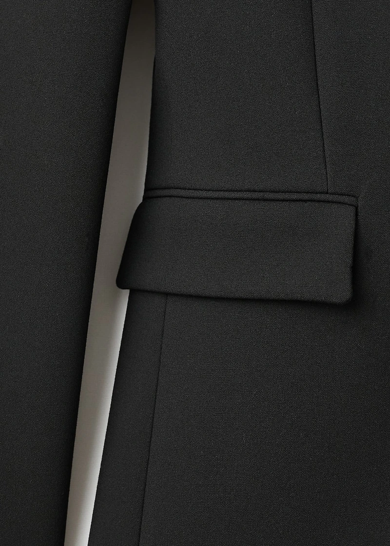 Tailored suit blazer