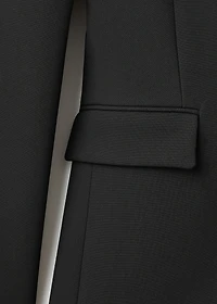 Tailored suit blazer