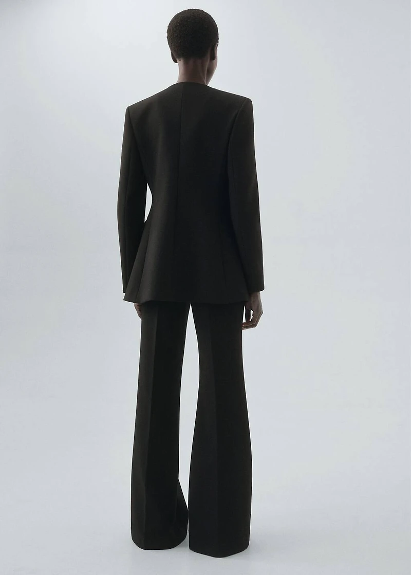 Tailored suit blazer