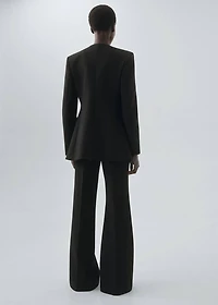 Tailored suit blazer