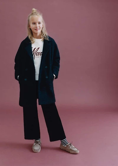 Long cloth coat
