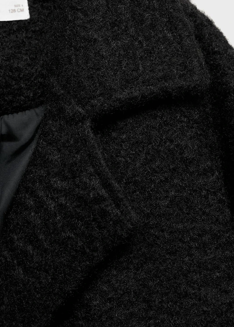 Long cloth coat
